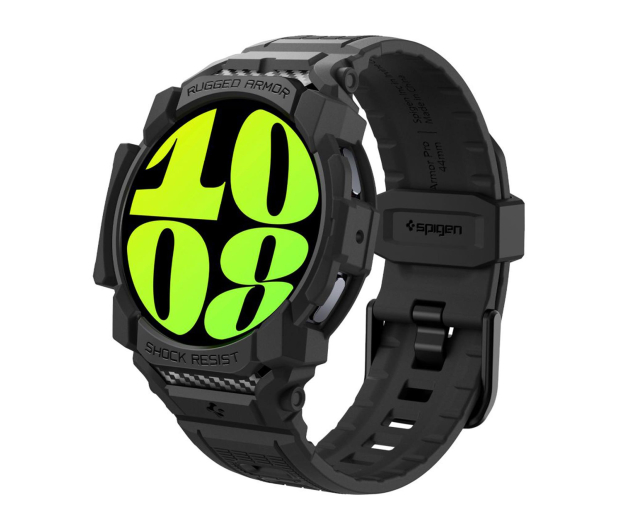 Spigen Rugged Armor ”Pro” Samsung Galaxy Watch 7 (40 Mm) Matte Blac - 1346655 - zdjęcie
